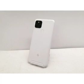 【中古】Google SoftBank 【SIMロック解除済み】 Pixel 4a (5G) Cleary White 6GB 128GB G025H【仙台駅東口】保証期間1ヶ月【ランクB】