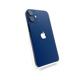 【全額返金保証】【最速発送】 iPhone 12 mini 128GB ブルー Softbank 動作確認済 73%