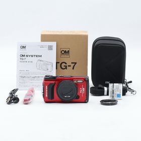オリンパス(OLYMPUS)のOM SYSTEM デジタルカメラ Tough TG-7 RED(コンパクトデジタルカメラ)