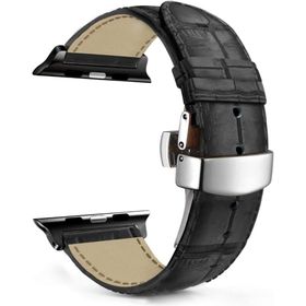 【新着商品】レザーベルト Apple Watch 11/10/9/8/7,Ult(その他)