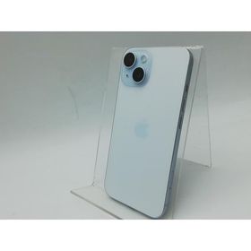【中古】Apple 国内版 【SIMフリー】 iPhone 15 128GB ブルー MTML3J/A【吉祥寺】保証期間１ヶ月【ランクC】