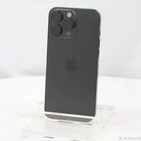 〔中古〕Apple(アップル) iPhone16 Pro Max 1TB ブラックチタニウム MYWQ3J／A SIMフリー〔344-ud〕