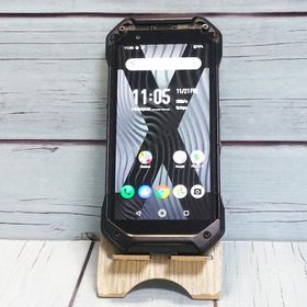 au 京セラ TORQUE 5G KYG01 ブラック 本体 白ロム [訳あり] SIMロック解除済み SIMフリー D347150