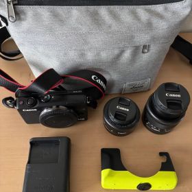 Canon EOS M100 ミラーレスカメラ 2本レンズ付き