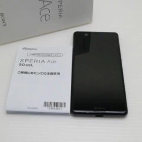 【中古】美品 SIMフリー Xperia Ace ブラック スマホ 白ロム 中古 土日祝発送OK