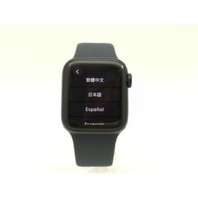 【中古】Apple Apple Watch SE2 40mm GPS ミッドナイトアルミニウムケース/ミッドナイトスポーツバンド MNJT3J/A【秋葉5号】保証期間１ヶ月【ランクC】