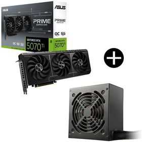 ASUS PRIME-RTX5070TI-O16G グラフィックボード + COUGAR CGR BA-750 電源ユニット セット