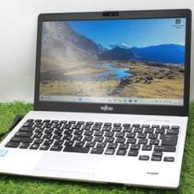 【お買得☆富士通】office＆カメラ付☆ノート13.3インチ☆8GB/SSD256GB/Core i5-7300U(7世代)/Win11Pro☆LIFEBOOK S937/S【7007】