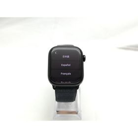 【中古】Apple Apple Watch Series10 42mm GPS ジェットブラックアルミニウムケース/インクスポーツループ MWWG3J/A【秋葉3号】保証期間１ヶ月【ランクB】