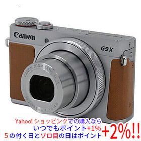 【中古】Canon製 PowerShot G9 X Mark II シルバー 2010万画素 本体のみ