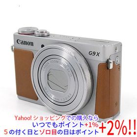 【中古】Canon製 PowerShot G9 X シルバー 2020万画素