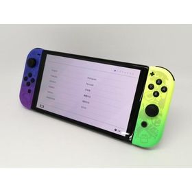 【中古】Nintendo Switch 本体 (有機ELモデル) HEG-S-KCAAA スプラトゥーン3エディション【川越クレアモール】保証期間１ヶ月【ランクB】