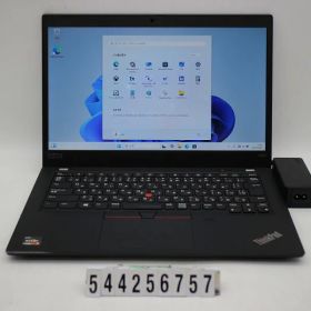 Lenovo ThinkPad X395 Ryzen 5 PRO 3500U 2.1GHz/8GB/256GB(SSD)/13.3W/FHD(1920x1080)/Win11 文字消えあり【中古】【20250710】