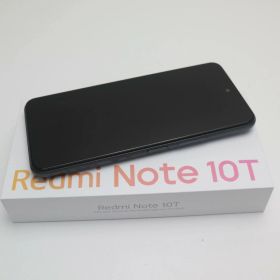 【新品未使用】 SIMフリー Redmi Note 10T アジュールブラック スマホ 白ロム あす楽 土日祝発送OK