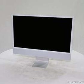 iMac 24-inch Mid-2021 MGPD3J／A Apple M1 8コアCPU_8コアGPU シルバー 〔15.7 Sequoia〕