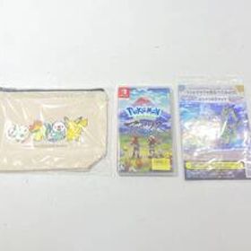 未使用 未開封品 Nintendo Switch ニンテンドースイッチ ポケモンレジェンズ アルセウス ゲームソフト マップ ポーチ 特典付き