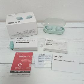 SONY ワイヤレスイヤホン アイスグリーン WF-C500GZ