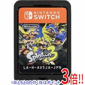 【1日と5.0のつく日、18日はポイント3倍！】【中古】スプラトゥーン3(Splatoon 3) Nintendo Switch ソフトのみ ラベルいたみ