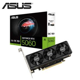 ASUS｜エイスース ASUS GeForce RTX 5060 LP BRK 8GB GDDR7 OCEdition オーバークロック ロープロファイル対応 グラフィックボード RTX5060-O8G-LP-BRK