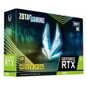 【中古】 ZOTAC GAMING GeForce RTX 3080 Trinity OC LHR グラフィックスボード ZT-A30800J-10PLHR VD7781