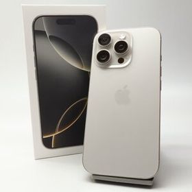 Apple iPhone16 Pro 256GB ナチュラルチタニウム A3292 3N746J/A バッテリ100% ■SIMフリー★Joshin1344【1円開始・送料無料】