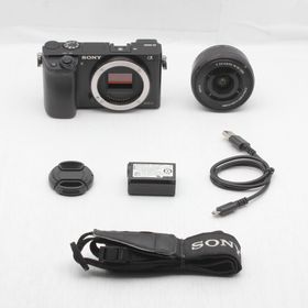 ソニー(SONY)のSONY ソニー α6000 パワーズームレンズキット ILCE-6000L B(デジタル一眼)