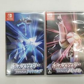 1円スタート ポケットモンスター ブリリアントダイヤモンド シャイニングパール ポケモン 2本セット ▽9881