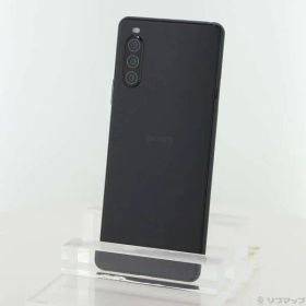 〔中古品〕 Xperia 10 II 64GB ブラック SO-41A docomo【352】
