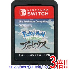 【1日と5.0のつく日、18日はポイント3倍！】【中古】Pokemon LEGENDS アルセウス Nintendo Switch ソフトのみ