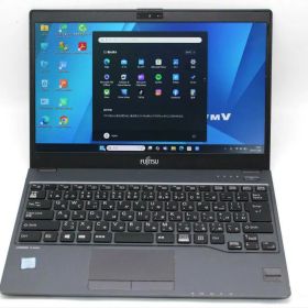 中古 フルHD 13.3インチ Fujitsu LIFEBOOK U9310D Windows11 高性能 第8世代Core i5-8350U 8GB 爆速NVMe式256GB-SSD カメラ 無線 Office付き Win11【中古ノートパソコン 中古パソコン 中古PC】送料無料 あす楽対応 即日発送（Windows10も対応可能 Win10）