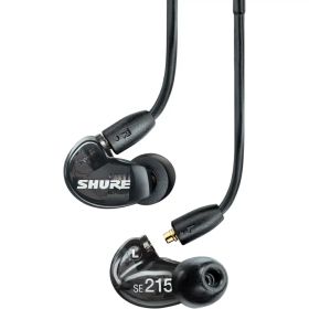シュア ダイナミック密閉型カナルイヤホン (トランスルーセントブラック) SE215DYBK+UNI-A SHURE AONIC 215