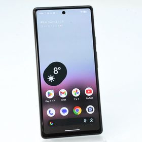 【液晶美品】SIMフリー Google Pixel6a 128GB チョーク