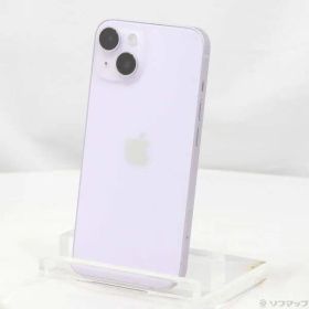 〔中古品〕 iPhone14 256GB パープル MPW93J／A SIMフリー【377】