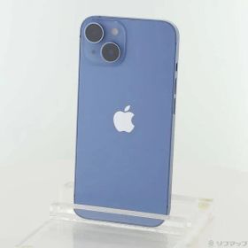 〔中古品〕 iPhone14 256GB ブルー MPWN3J／A SIMフリー【258】