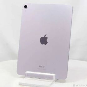 〔中古品〕 iPad Air 11インチ 第6世代 128GB パープル MUWF3J／A Wi-Fi【377】