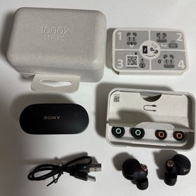 ソニー(SONY)のSONY フルワイヤレスイヤホン WF-1000XM4 ブラック(ヘッドフォン/イヤフォン)