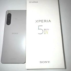 ジャンク品 Sony Xperia 5 IV ホワイト SoftBank