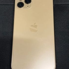 Apple iPhone 11 Pro ゴールド 画面ひびあり