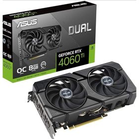 エイスース(ASUS)の【新品・未開封】ASUS Dual GeForce RTX 4060 Ti(PC周辺機器)