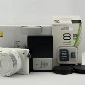 ★極上美品★ ニコン NIKON 1 S2 ホワイト レンズキット