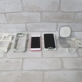 Ω 新LD 0222h 保証有 Apple A2178 iPod touch 第7世代 MVHR2J/A 32GB ピンク AsReader iPodケース・USBケーブル・充電スタンド付