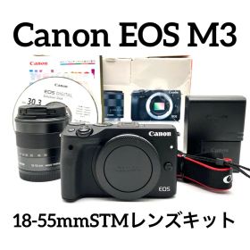 Canon EOS M3 ブラック 18-55mmレンズセット