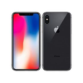 iPhoneX[64GB] au スペースグレイ【安心保証】