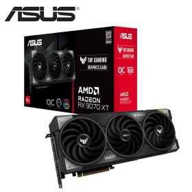ASUS｜エイスース ASUS AMD Radeon RX 9070 XTチップセット搭載 / PCI Express 5.0 グラフィックスボード 「TUF-RX9070XT-O16G-GAMING」 TUFRX9070XTO16GGAMIN