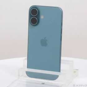 〔中古品〕 iPhone16 128GB ティール MYDV3J／A SIMフリー【377】