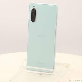 〔中古〕SONY(ソニー) Xperia 10 II 64GB ミント SO-41A docomoロック解除SIMフリー〔269-ud〕