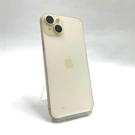 iPhone 15 Plus 256GB イエロー au 動作確認済 83%【全額返金保証】【最速発送】