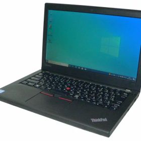 Windows10 Pro 64bit Lenovo Thinkpad X270 20K5-A01A00 Core i3-6006U 2.0GHz メモリ 8GB SSD 128GB 光学ドライブなし 無線LAN 軽量 B5サイズ 12.5インチ Bluetooth WPS Office2付き