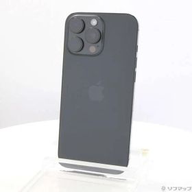 〔中古品〕 iPhone16 Pro Max 256GB ブラックチタニウム MYWG3J／A SIMフリー【262】