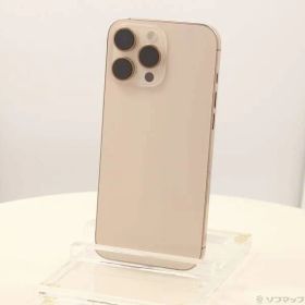 〔中古品〕 iPhone16 Pro Max 256GB デザートチタニウム MYWJ3J／A SIMフリー【377】